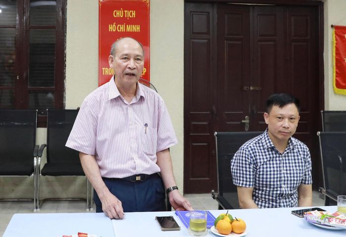 Thay mặt Hội Nhà báo thành phố Hà Nội, Phó Chủ tịch Thường trực Hội Nhà báo thành phố Hà Nội Kiều Thanh Hùng trân trọng cảm ơn sự quan tâm, động viên của lãnh đạo thành phố đối với đội ngũ những người làm báo Thủ đô. Ảnh: VV