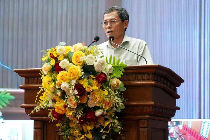 Cử tri Nguyễn Ngọc Khánh. Ảnh: Lan Oanh