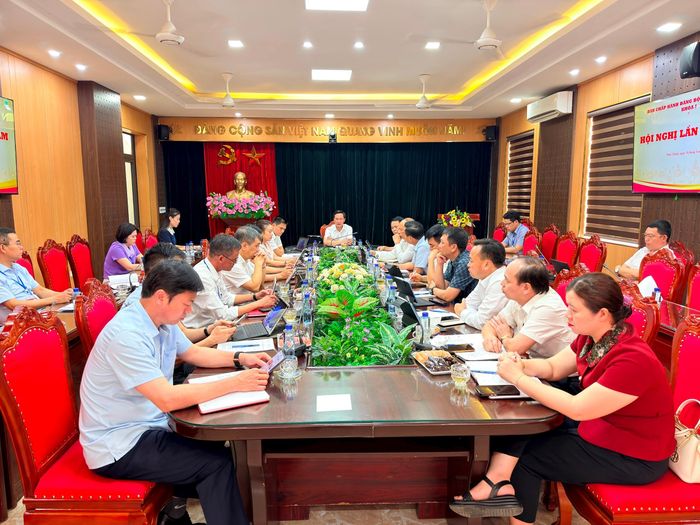 Các đại biểu dự hội nghị. Ảnh: Thanh Hà