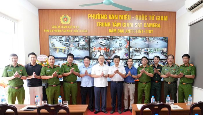 Việc đưa Trung tâm Giám sát camera vào hoạt động sẽ góp phần hỗ trợ các lực lượng chức năng trong công tác quản lý địa bàn. Ảnh: An Quyên