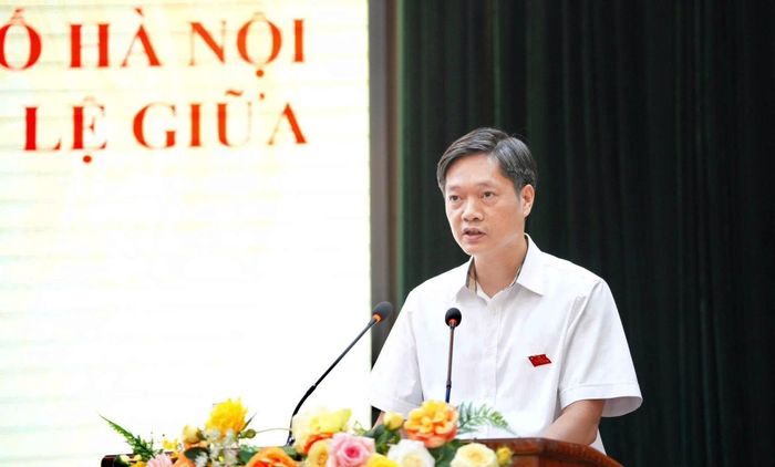 Bí thư Đảng ủy, Chủ tịch HĐND xã Dương Hòa Phùng Bá Nhân. Ảnh: HĐ