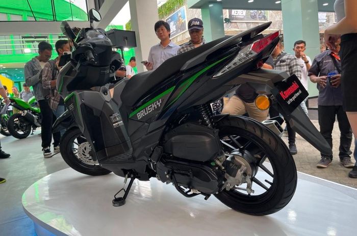 Kawasaki Modenas Brusky 125 mới sử dụng động cơ 125cc