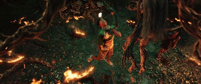 Một cảnh kinh dị trong phim.