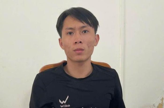 Cơ quan công an làm việc với đối tượng Nguyễn Đình Quang để điều tra vụ việc. Ảnh: Công an TP Hà Nội.