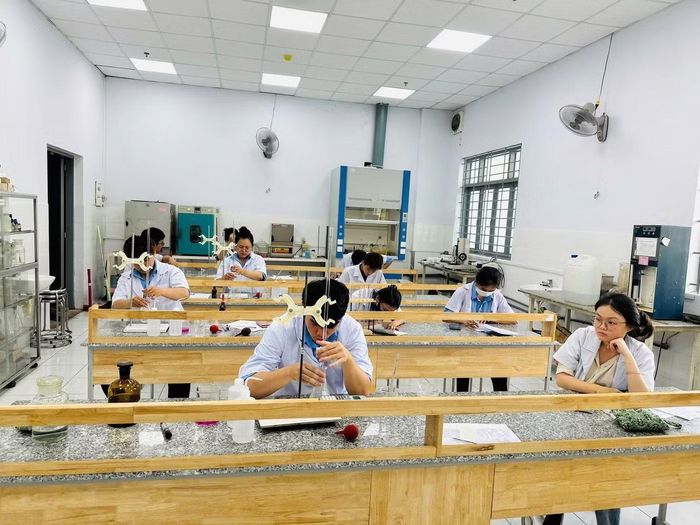 Học sinh - sinh viên khi theo học tại trường được trang bị kỹ năng nghề theo thực tế thị trường lao động. Ảnh: Trường Cao đẳng Nghề TP.HCM.