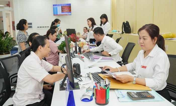  Mô hình chính quyền địa phương 2 cấp đã và đang mang lại nhiều đột phá mạnh mẽ, đưa chính quyền gần dân, sát dân hơn. Ảnh: THUẬN VĂN 