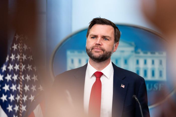 Phó Tổng thống Mỹ JD Vance. Ảnh: THE NEW YORK TIMES