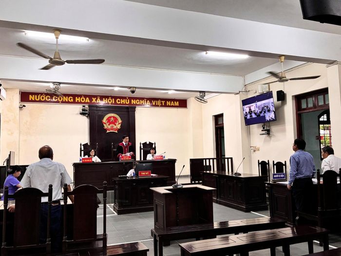  Tòa tuyên án chiều 19-6. Ảnh: NHẪN NAM 