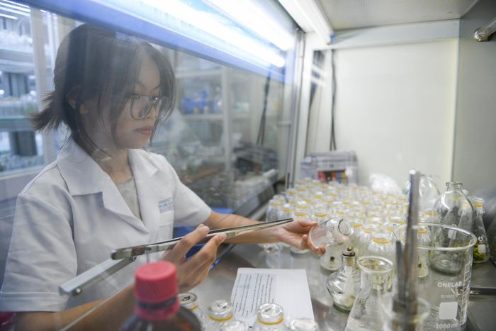  Sinh viên trường Đại học Công thương TP.HCM. Ảnh: Hoài Bảo.