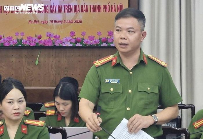 Thượng tá Đỗ Thế Thắng, Phó trưởng Phòng Cảnh sát kinh tế, Công an TP Hà Nội.