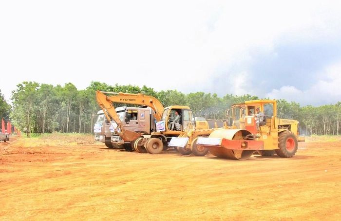 Khu vực được quy hoạch xây dựng Cụm công nghiệp Ia Grai tại xã Ia Hrung, tỉnh Gia Lai