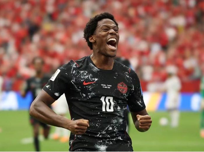 Chân sút người Canada vươn lên đồng dẫn đầu cuộc đua "Vua phá lưới" World Cup 2026