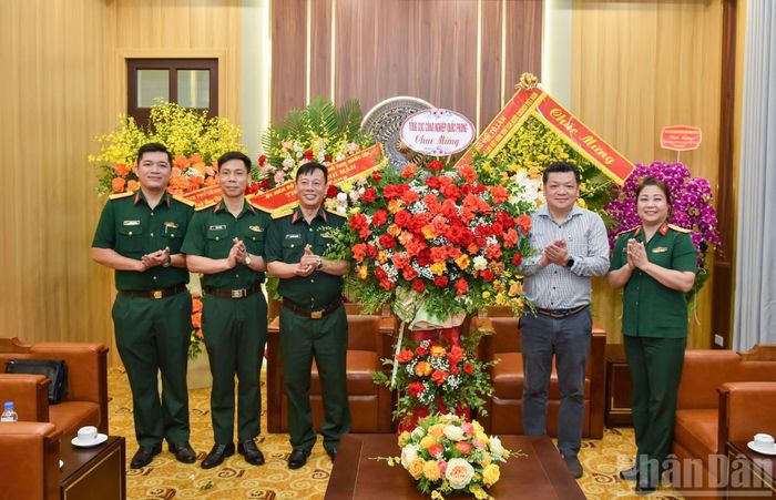 Tổng Cục Công nghiệp Quốc phòng chúc mừng tập thể Báo Nhân Dân nhân kỷ niệm 101 năm Ngày Báo chí Cách mạng Việt Nam (21/6/1925-21/6/2026).