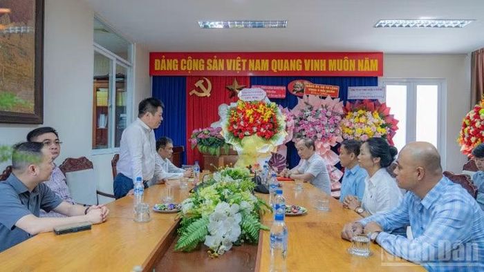 Quang cảnh buổi gặp mặt.