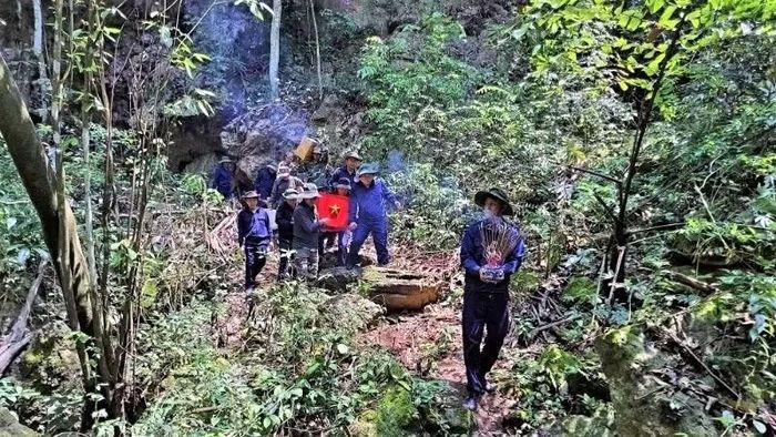 Đội Quy tập, Bộ Chỉ huy Quân sự tỉnh Nghệ An tìm kiếm, quy tập hài cốt liệt sĩ trên đất Lào.