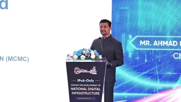 Chuyên gia phát biểu tại VNNIC Internet Conference 2026.
