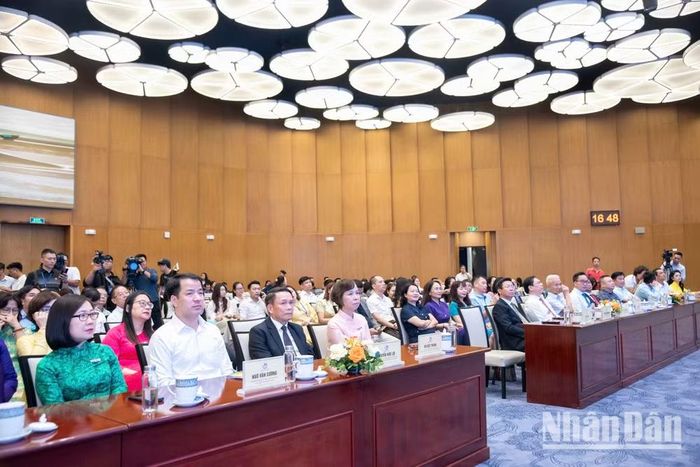 Các đại biểu dự phiên khai mạc Diễn đàn Báo chí toàn quốc 2026. (Ảnh: MINH DUY)