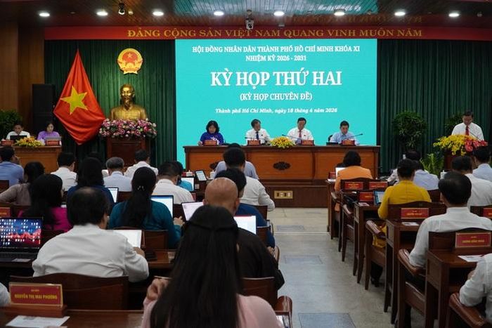 Tại Kỳ họp thứ hai HĐND TP HCM hồi tháng 4-2026, nhiều nội dung quan trọng tạo đà tăng tốc cho thành phố được các đại biểu thống nhất. Ảnh: LÊ VĨNH