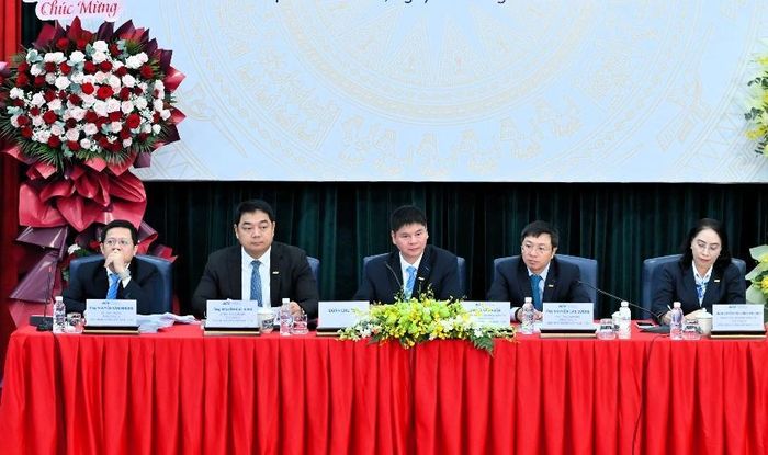 Đoàn Chủ tọa điều hành Đại hội đồng cổ đông thường niên ACV năm 2026. Ảnh: ACV