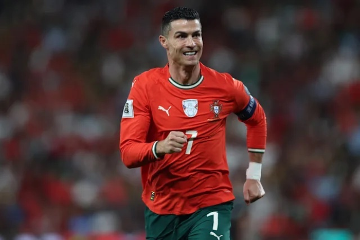 Ronaldo vẫn có nền tảng thể lực tốt. Ảnh: AP
