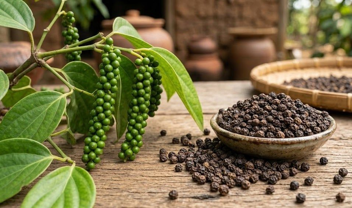 Giá hồ tiêu hôm nay ổn định. Ảnh minh họa: kinhtemoitruong.vn