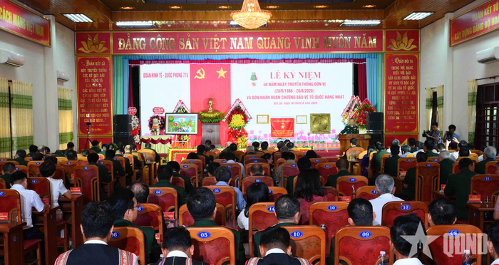 Quang cảnh buổi lễ.