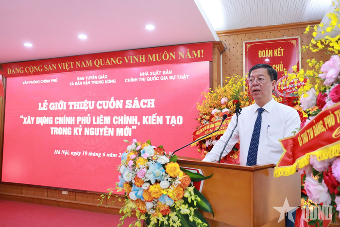  PGS, TS Vũ Trọng Lâm phát biểu.