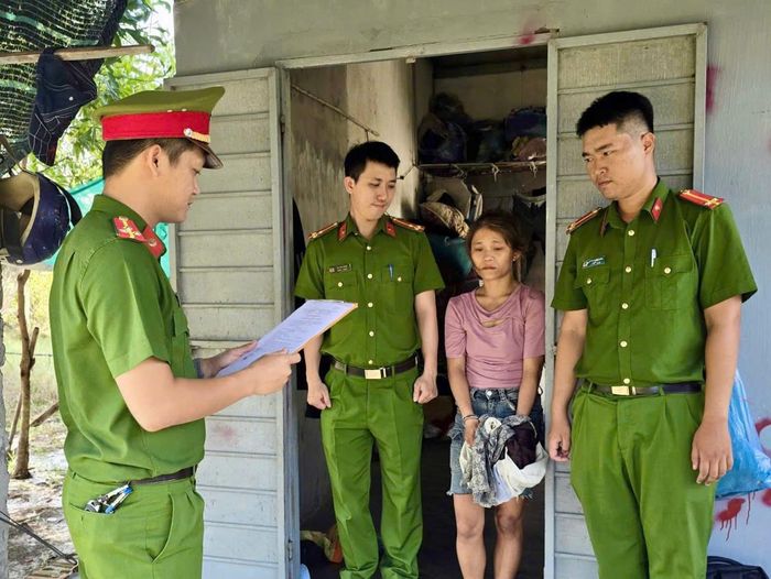 Công an xã Thăng Bình trấn áp tội phạm ma túy và bắt giữ đối tượng Nguyễn Thị Bạn.