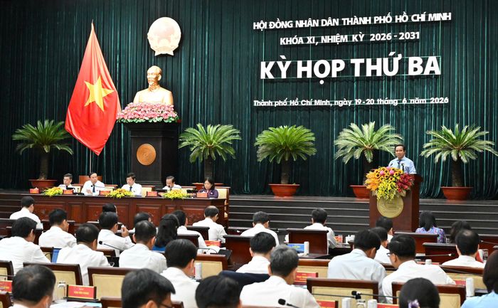  Quang cảnh kỳ họp. Ảnh: VIỆT DŨNG 