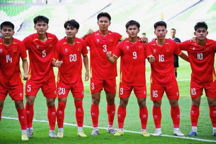 Việc thi đấu tại Việt Nam giúp các cầu thủ trẻ U20 Việt Nam tối ưu hóa khả năng hồi phục và nhận được sự cổ vũ trực tiếp từ khán giả nhà. Ảnh: BTC