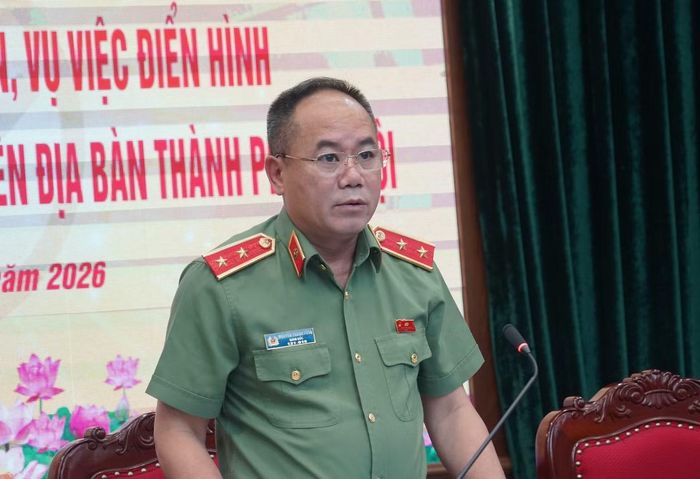 Trung tướng Nguyễn Thanh Tùng - Giám đốc Công an TP Hà Nội.