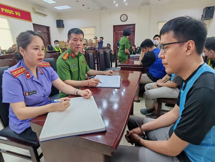 Các đối tượng liên quan đến vụ án.