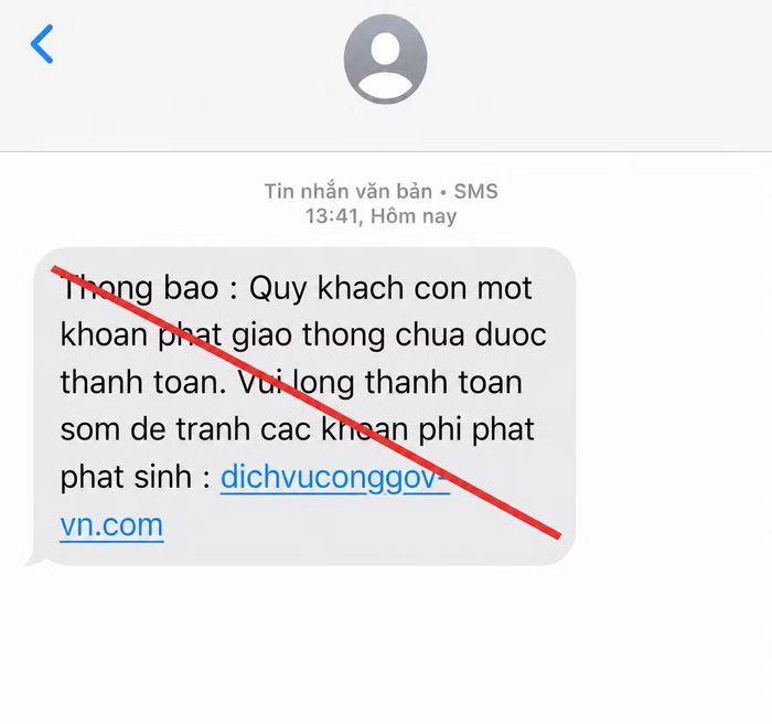 Các đối tượng tạo đường link có giao diện giống Cổng Dịch vụ công Quốc gia nhằm đánh cắp thông tin tài khoản ngân hàng của người dân.