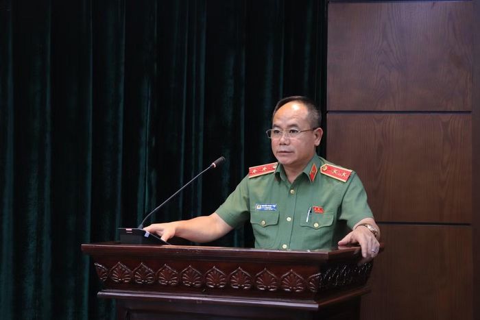 Trung tướng Nguyễn Thanh Tùng - Giám đốc Công an TP Hà Nội.