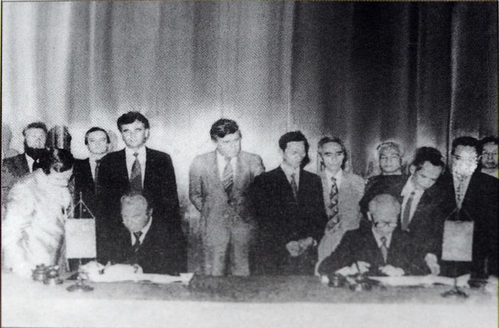 Ký kết hiệp định thành lập Liên doanh Vietsovpetro ngày 19/6/1981