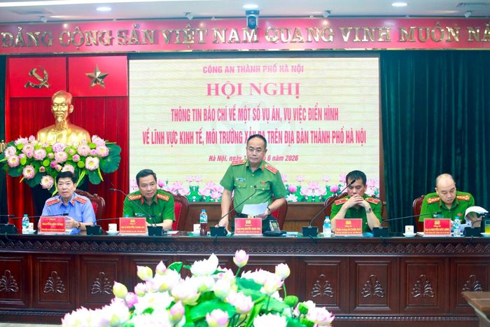 Trung tướng Nguyễn Thanh Tùng - Giám đốc Công an TP. Hà Nội