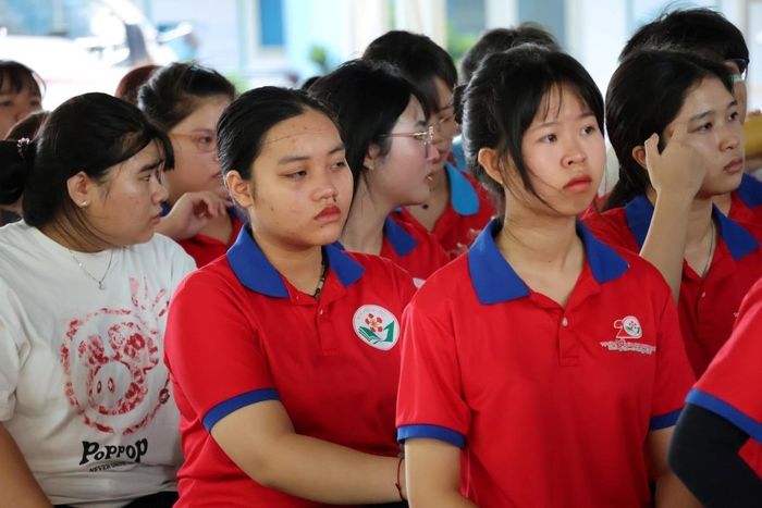 Thông qua phiên tòa, các bạn học sinh được tuyên truyền, phổ biến kiến thức về pháp luật trong phòng ngừa tệ nạn ma túy.