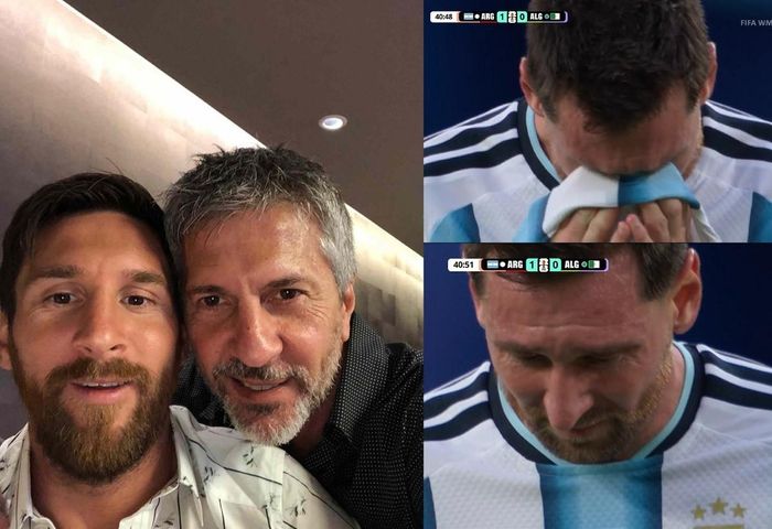 Giờ thì công chúng rõ hơn vì sao Messi xúc động đến bật khóc trên sân. Ảnh: The Touchline