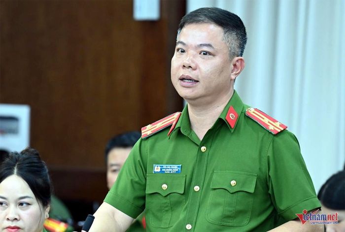 Thượng tá Đỗ Thế Thắng . Ảnh: T.D.