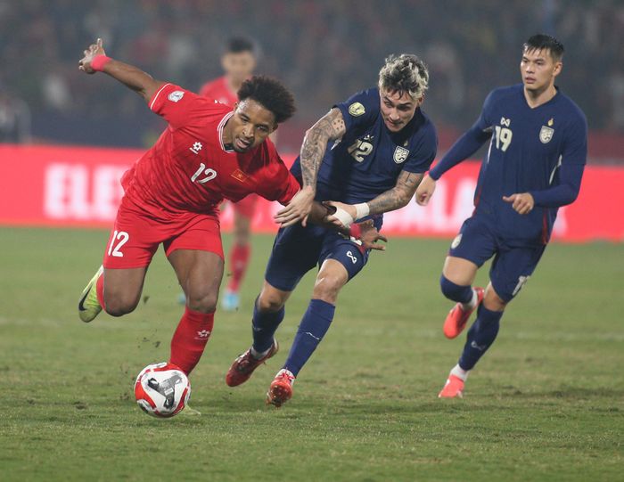 Tuyển Việt Nam và Thái Lan gặp nhau ở chung kết ASEAN Cup 2024. Ảnh: S.N