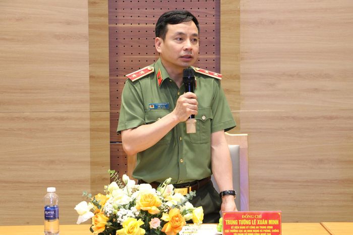 Trung tướng Lê Xuân Minh, Cục trưởng Cục A05 cho biết, trước sự phát triển mạnh mẽ của AI và các nền tảng số, lực lượng an ninh mạng sẽ tiếp tục đồng hành cùng các cơ quan báo chí.