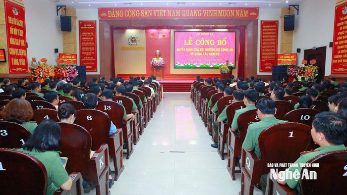 Toàn cảnh buổi lễ. Ảnh: P.V