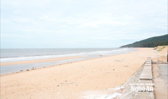 Khu vực quy hoạch xây dựng cảng biển Đông Hồi. Ảnh: Phạm Bằng