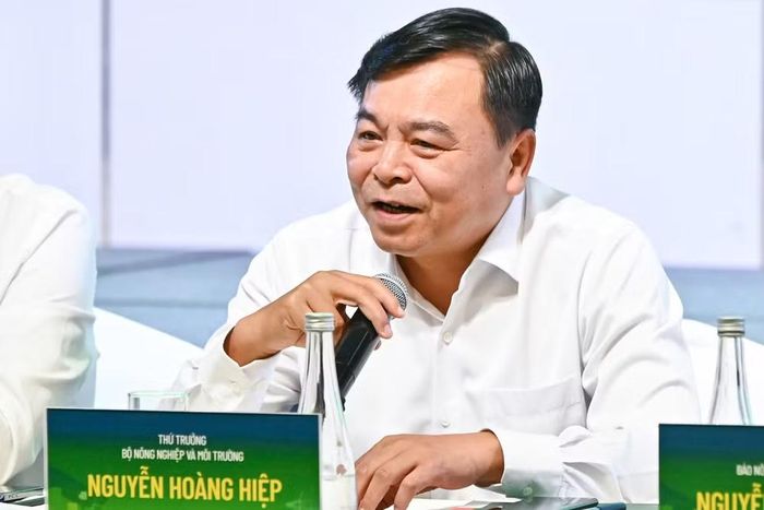 Thứ trưởng Bộ Nông nghiệp và Môi trường Nguyễn Hoàng Hiệp. (Ảnh: BNNMT)