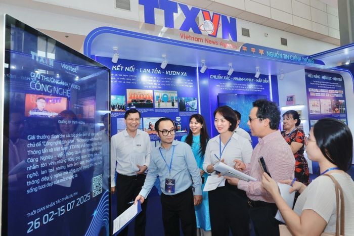 Khai mạc Diễn đàn báo chí toàn quốc lần thứ 2 ngày 19/6/2025. Ảnh: Minh Quyết/TTXVN