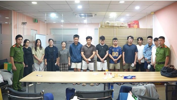 Các đối tượng bị khởi tố, bắt giam, đa số đều là người trẻ, mới tốt nghiệp ra trường. Ảnh Công an TP Hồ Chí Minh cung cấp