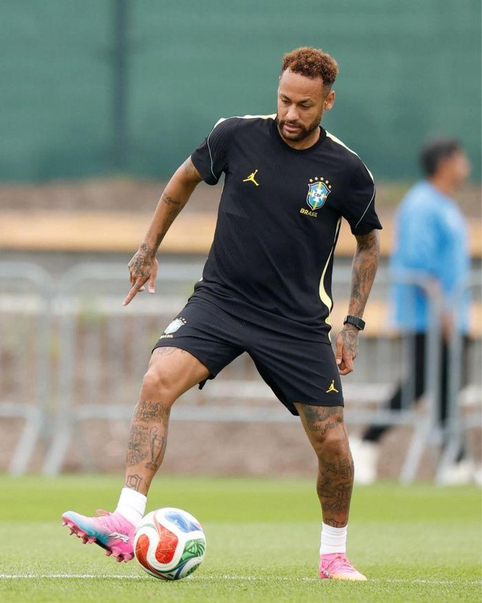 Đội tuyển Brazil sẽ tiếp tục không có sự phục vụ của siêu sao Neymar trong trận đấu gặp Haiti tại bảng C World Cup 2026 - Ảnh CBF.