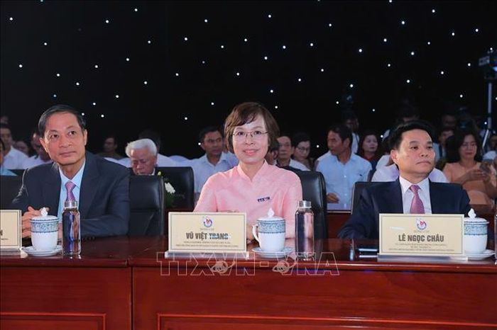 Các đại biểu dự khai mạc Hội báo toàn quốc 2026. Ảnh: Minh Quyết/TTXVN. Ảnh: Minh Quyết/TTXVN.