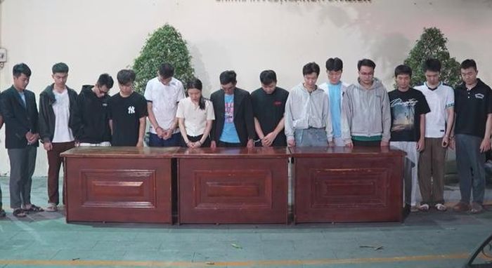 Các đối tượng tại các công ty. Ảnh: Bộ Công an.