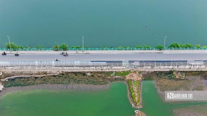 Theo phương án, một số đoạn tuyến được nghiên cứu mở rộng lên mặt cắt ngang khoảng 21m với các cầu cạn vươn ra mặt hồ. Đối với các đoạn còn lại sẽ được xem xét mở rộng phù hợp quy hoạch được duyệt và điều kiện thực tế.